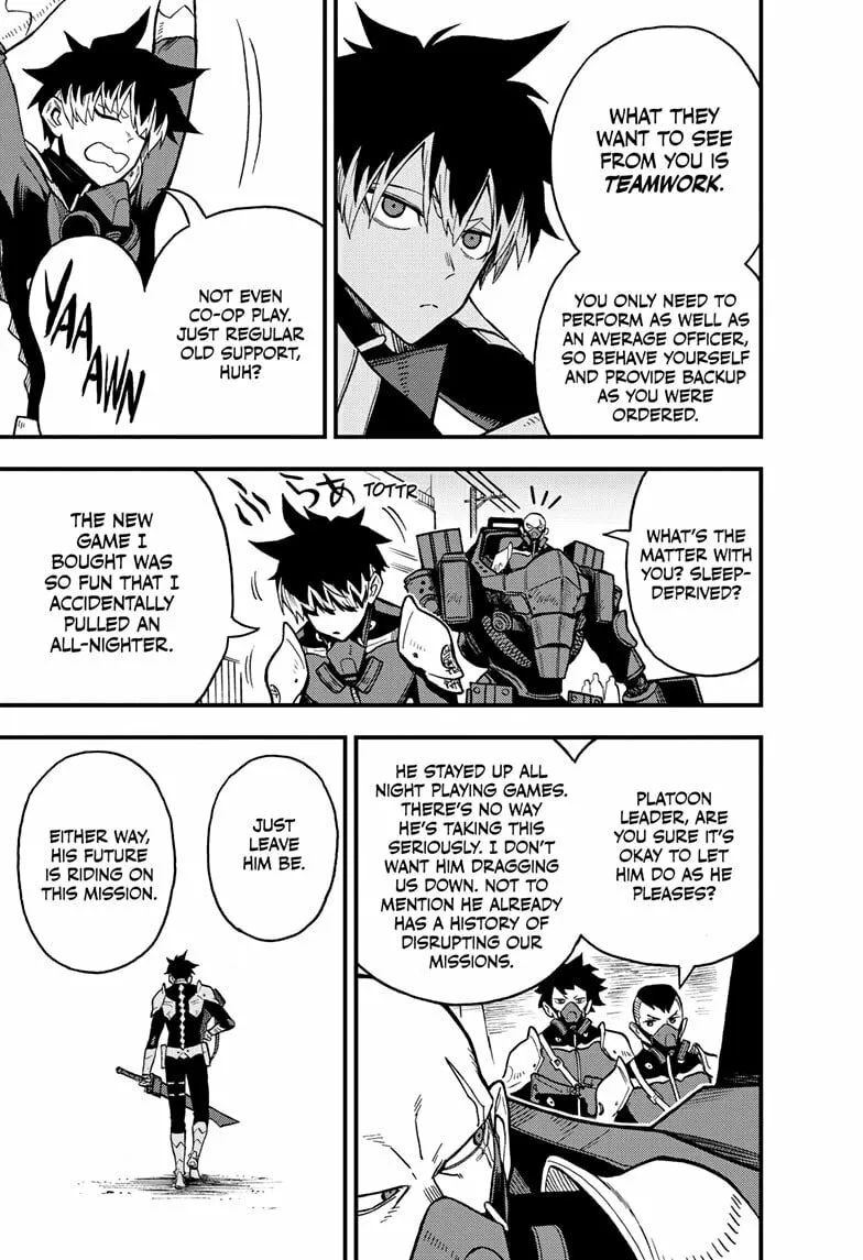 Read Kaiju No. 8: B-Side chapter 10 image 27 on Lezhin