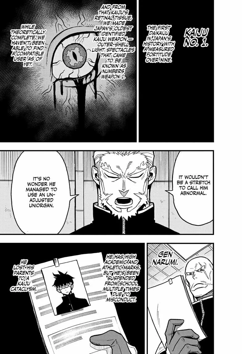 Read Kaiju No. 8: B-Side chapter 10 image 3 on Lezhin