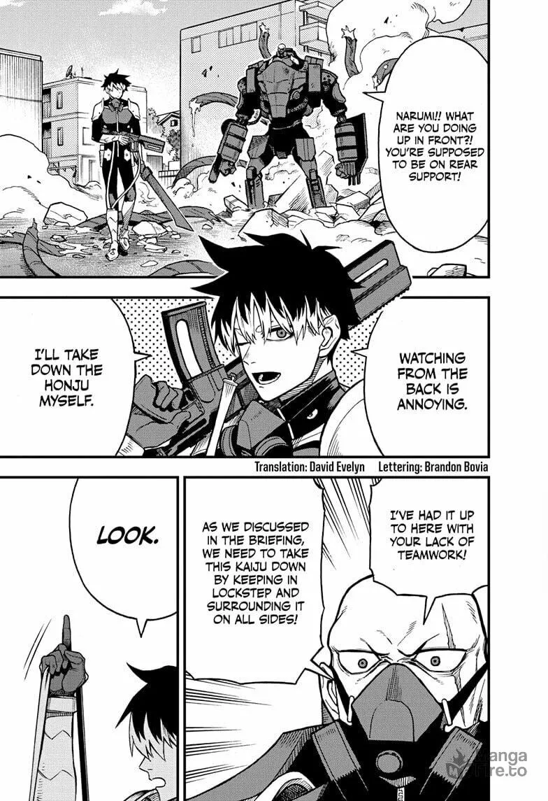 Read Kaiju No. 8: B-Side chapter 11 image 2 on Lezhin