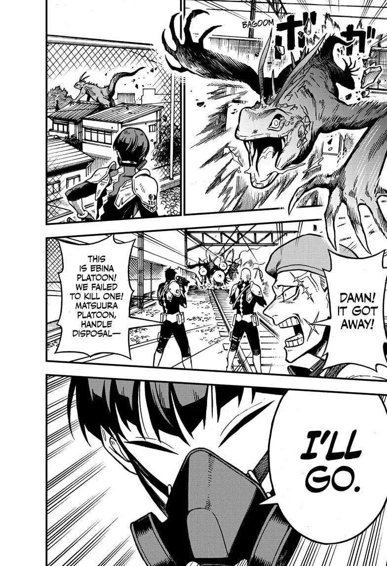 Read Kaiju No. 8: B-Side chapter 2 image 15 on Lezhin