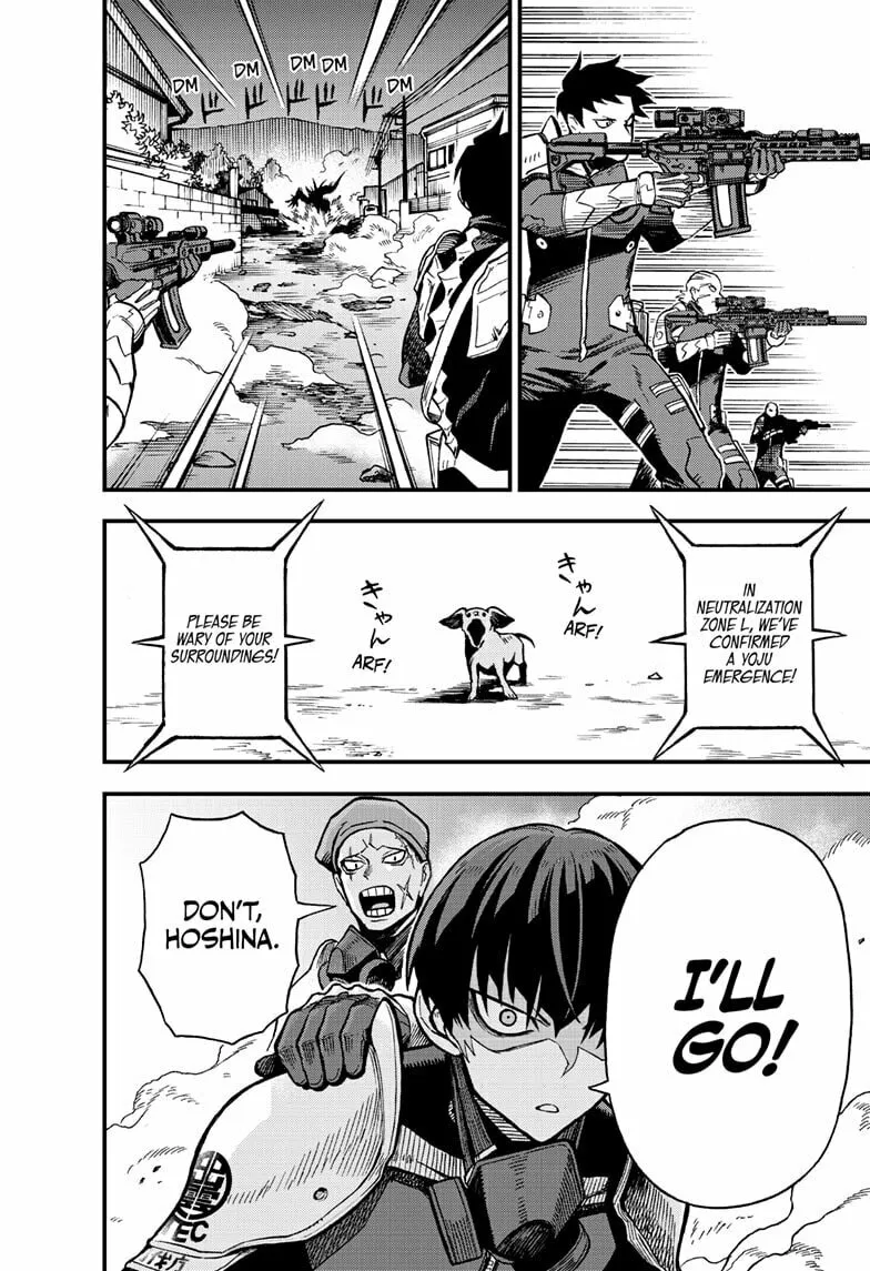 Read Kaiju No. 8: B-Side chapter 3 image 13 on Lezhin