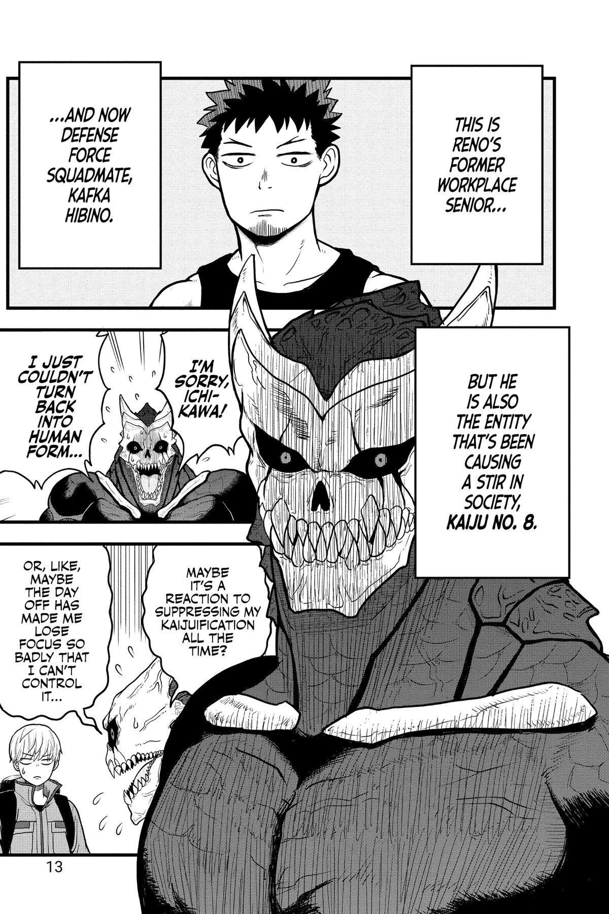Read Kaiju No. 8: Relax chapter 1 image 13 on Lezhin