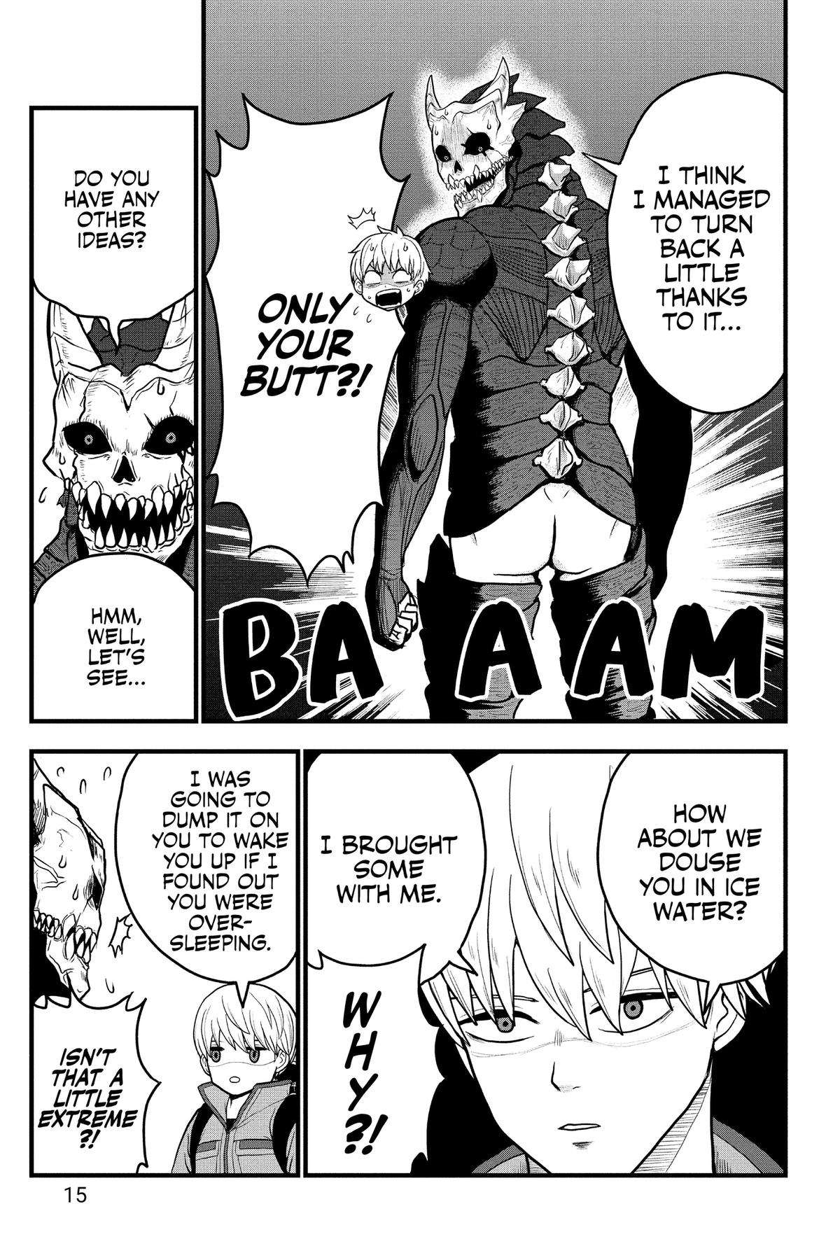 Read Kaiju No. 8: Relax chapter 1 image 15 on Lezhin