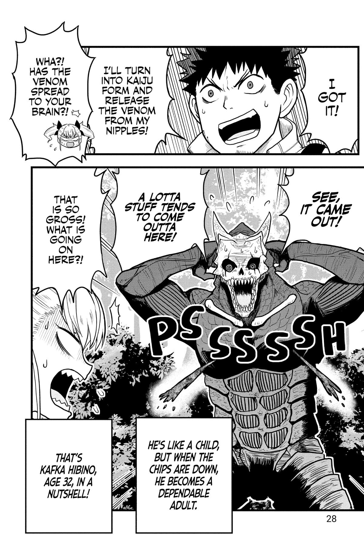 Read Kaiju No. 8: Relax chapter 1 image 28 on Lezhin