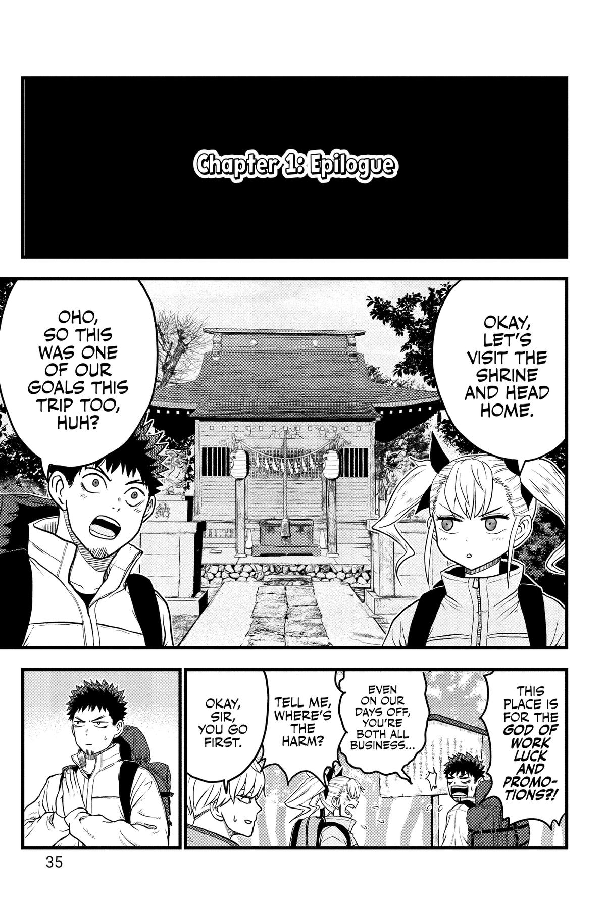 Read Kaiju No. 8: Relax chapter 1 image 35 on Lezhin