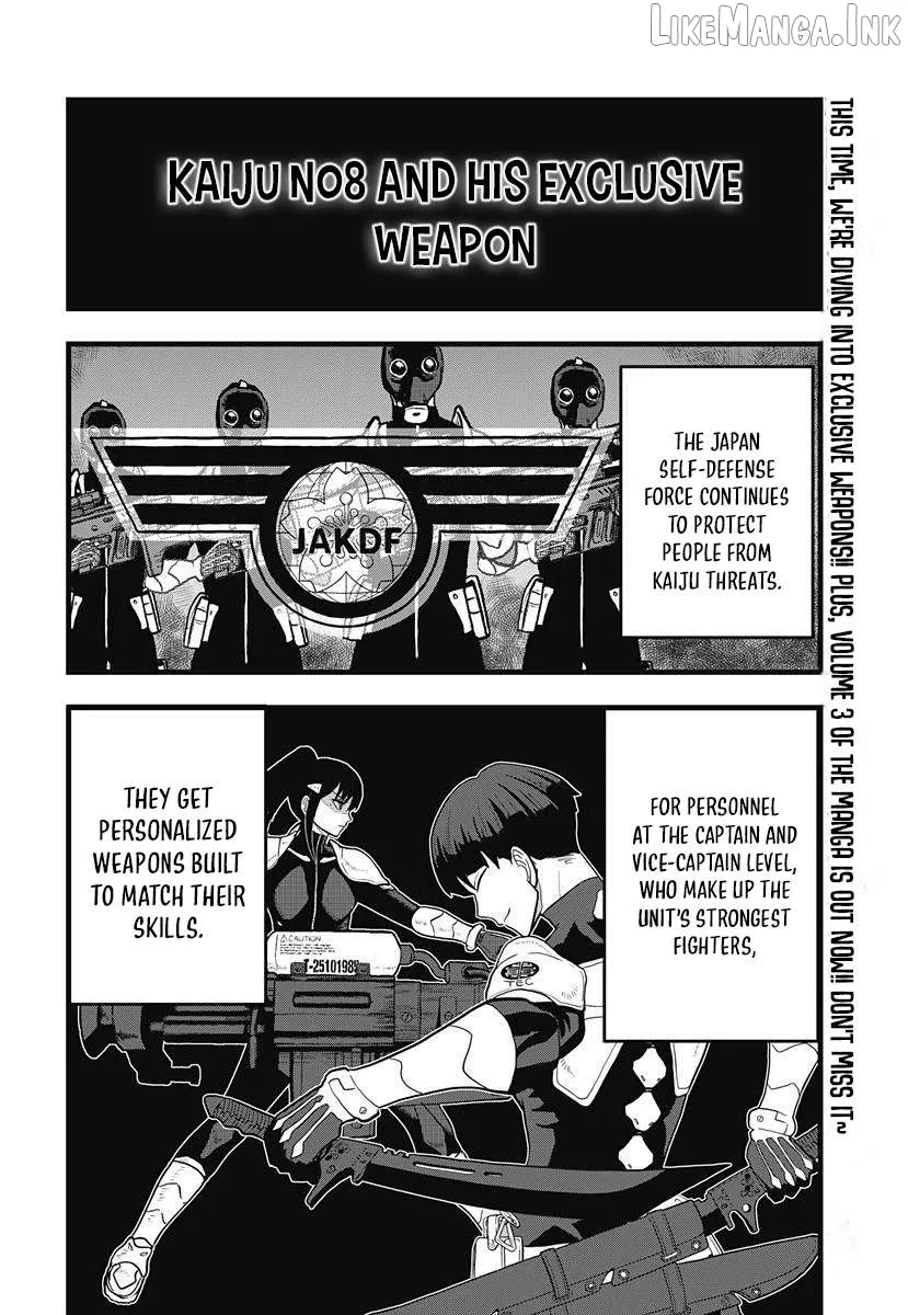 Read Kaiju No. 8: Relax chapter 16 image 1 on Lezhin