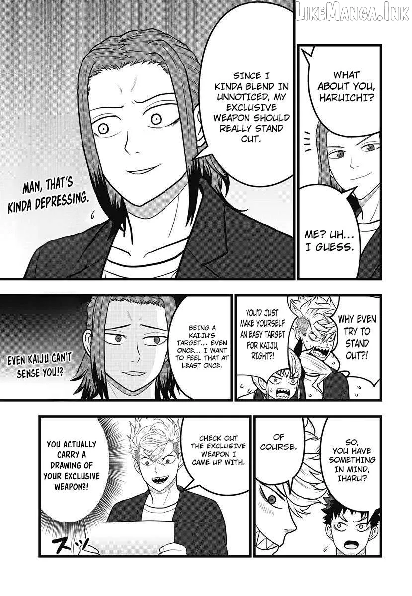 Read Kaiju No. 8: Relax chapter 16 image 4 on Lezhin