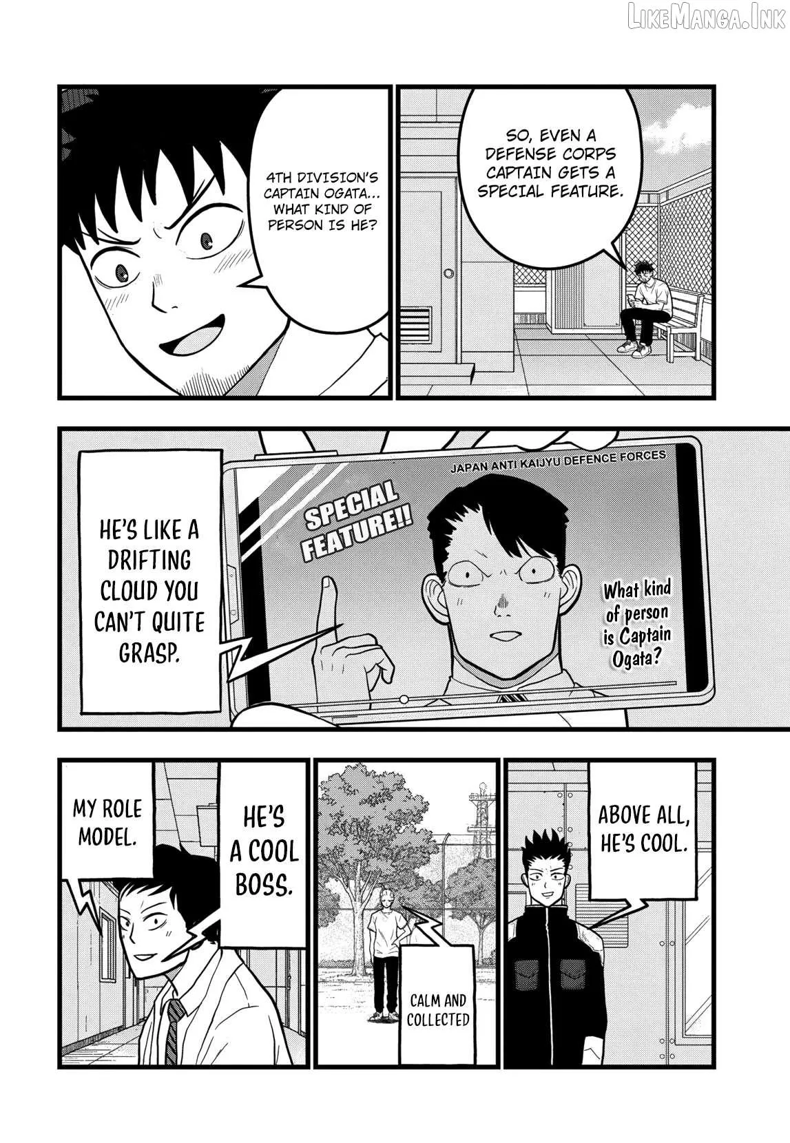 Read Kaiju No. 8: Relax chapter 18 image 1 on Lezhin