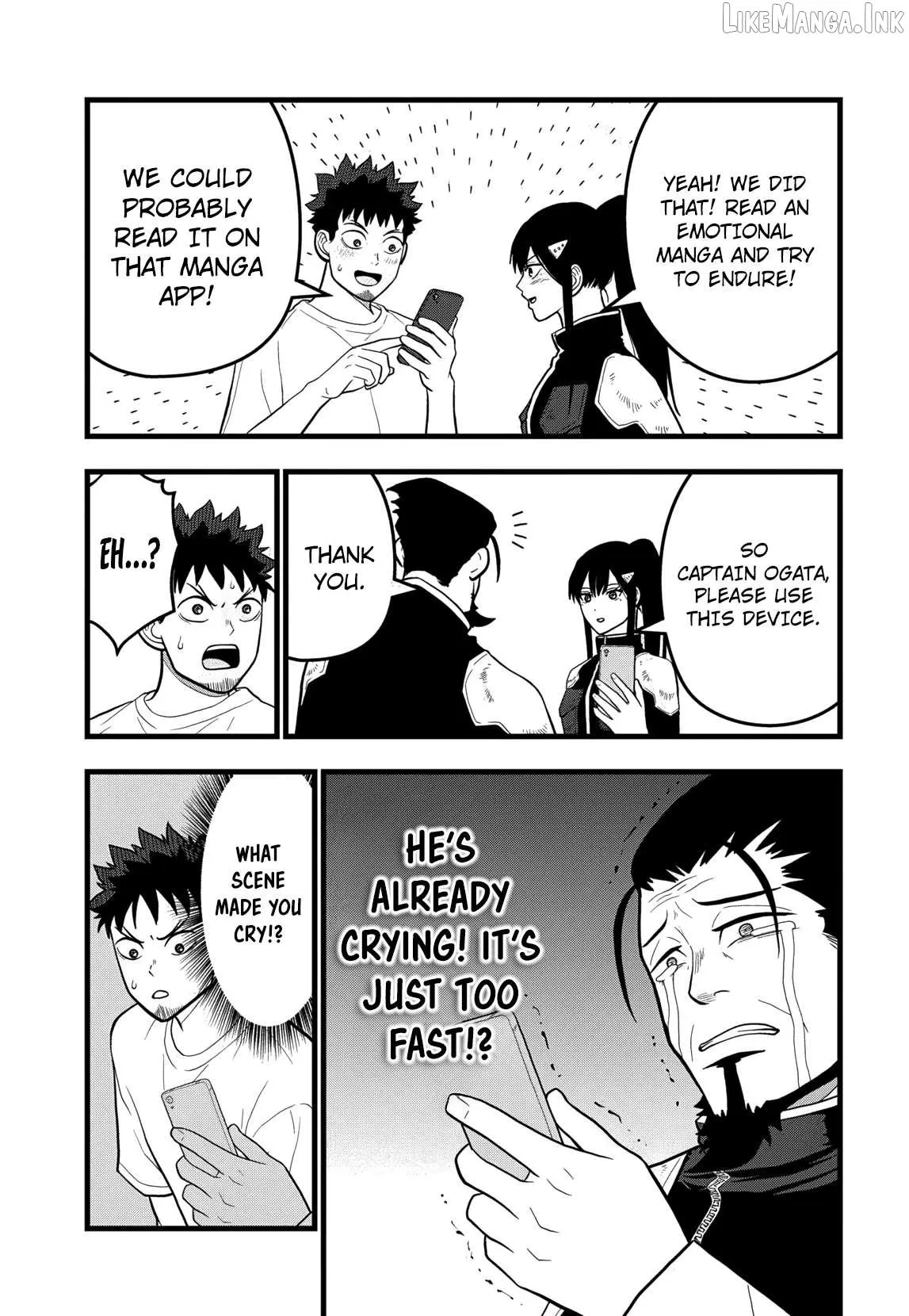 Read Kaiju No. 8: Relax chapter 18 image 10 on Lezhin