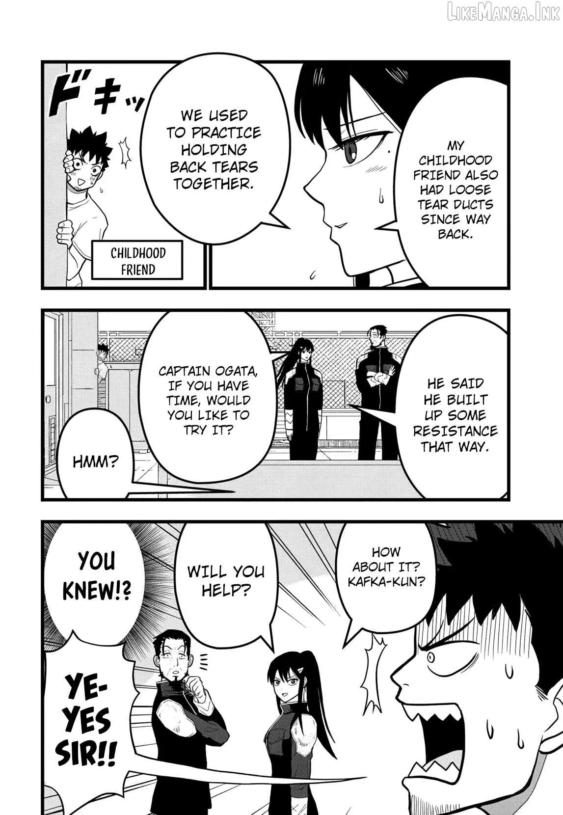 Read Kaiju No. 8: Relax chapter 18 image 7 on Lezhin