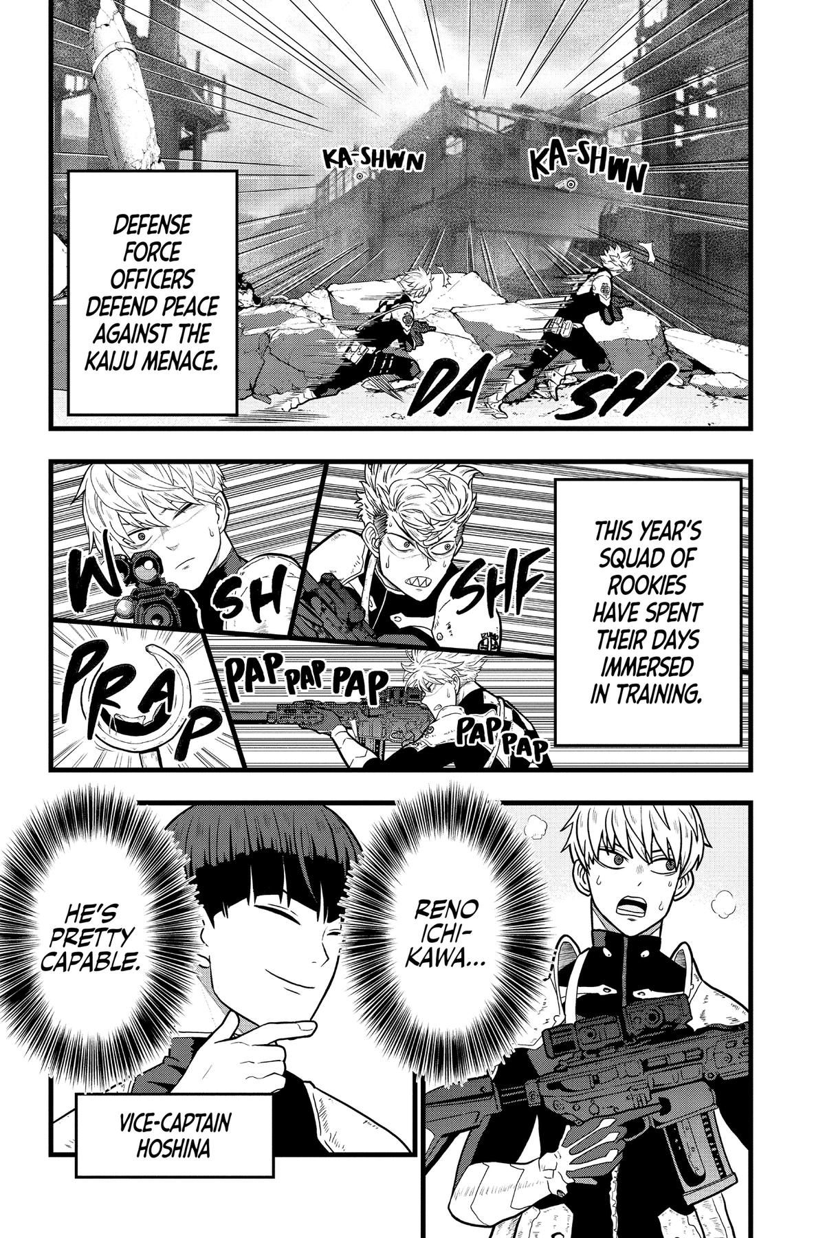 Read Kaiju No. 8: Relax chapter 3 image 2 on Lezhin