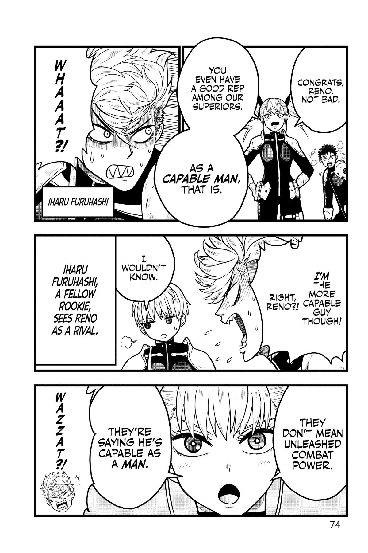 Read Kaiju No. 8: Relax chapter 3 image 3 on Lezhin