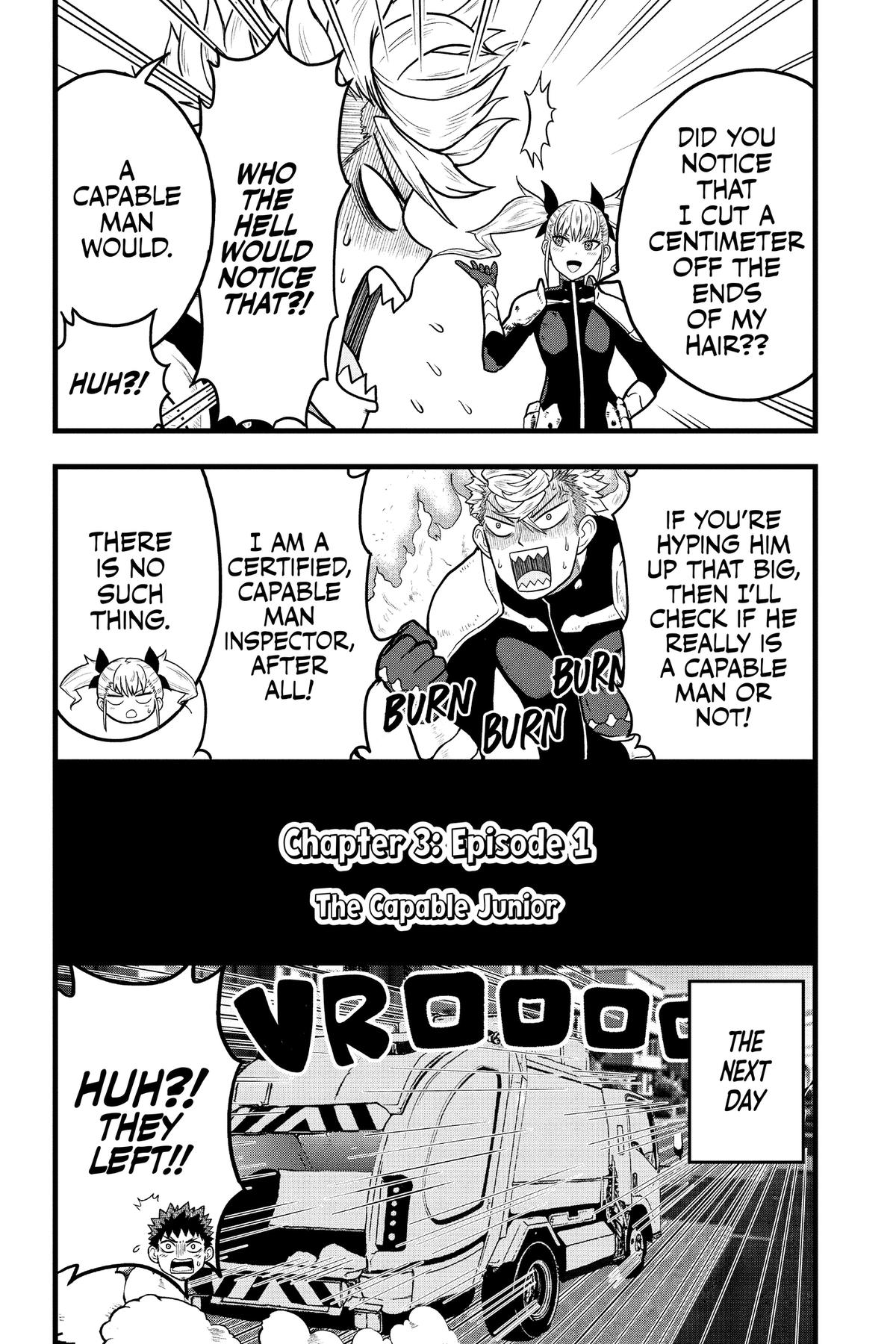 Read Kaiju No. 8: Relax chapter 3 image 4 on Lezhin