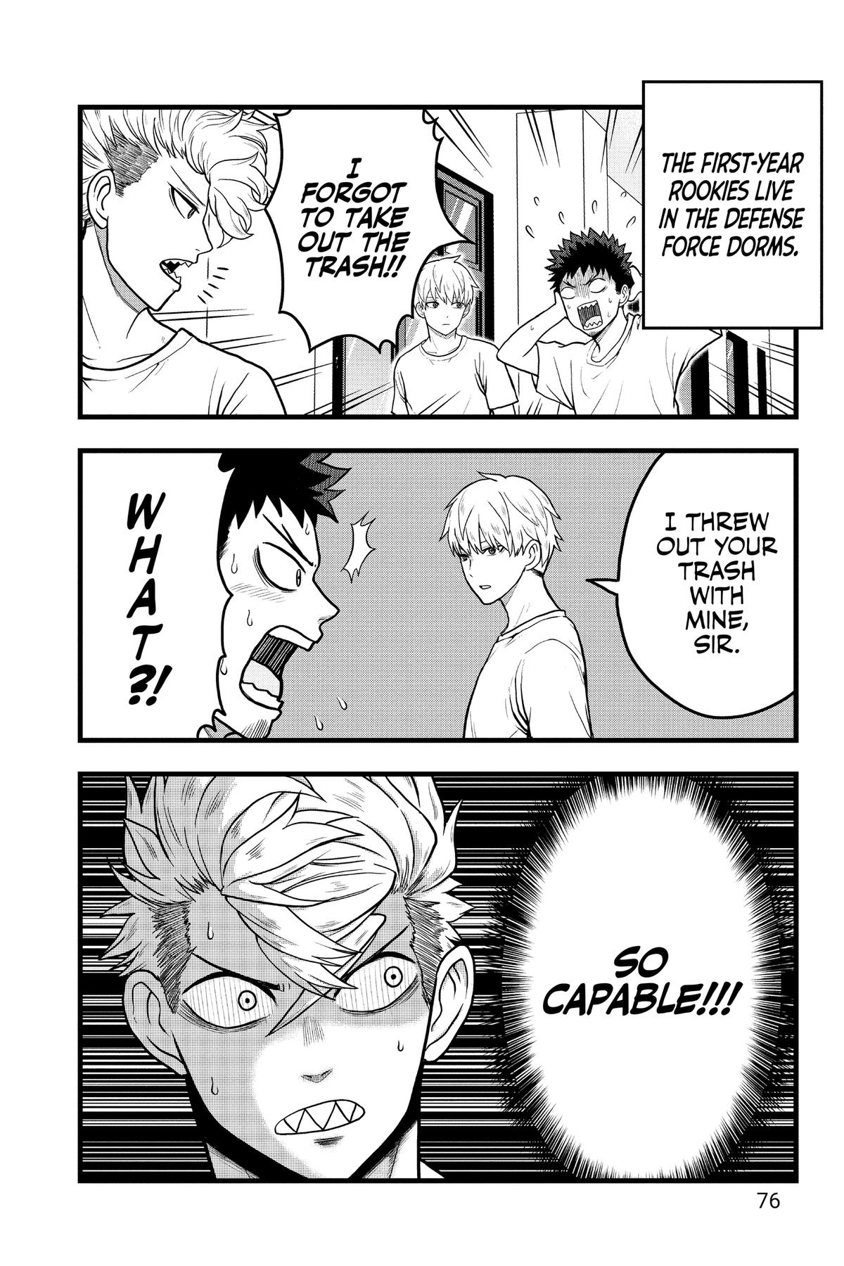 Read Kaiju No. 8: Relax chapter 3 image 5 on Lezhin