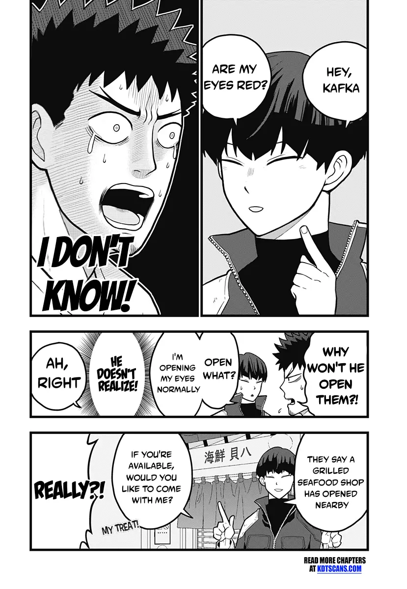Read Kaiju No. 8: Relax chapter 4 image 12 on Lezhin
