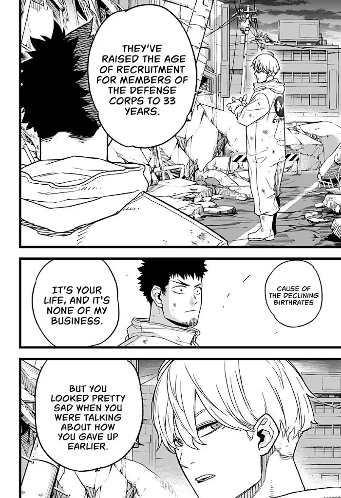 Read Kaiju No. 8 chapter 1 image 24 on Lezhin