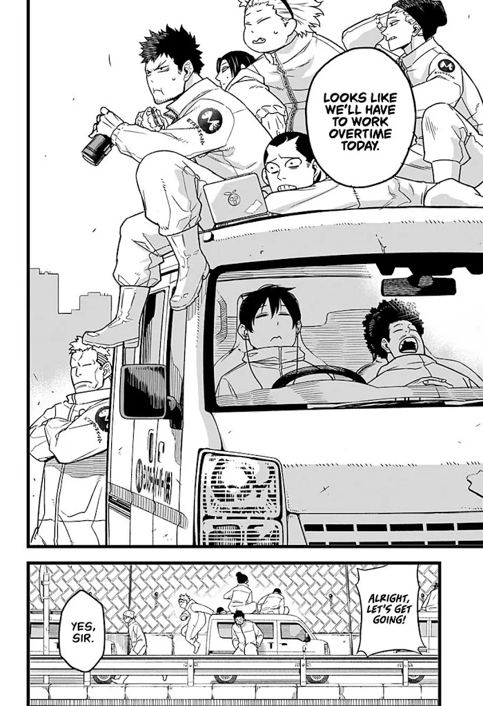 Read Kaiju No. 8 chapter 1 image 3 on Lezhin