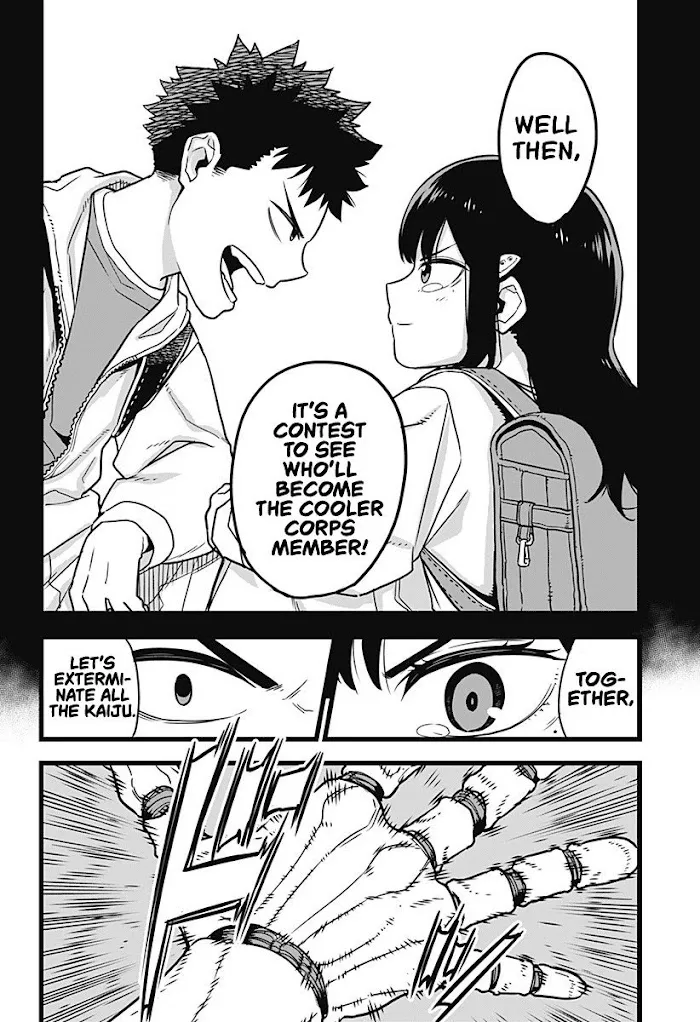 Read Kaiju No. 8 chapter 1 image 34 on Lezhin
