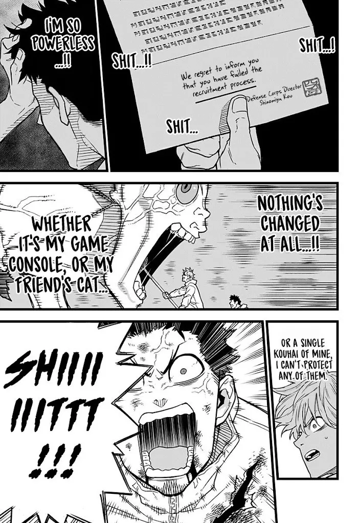Read Kaiju No. 8 chapter 1 image 37 on Lezhin
