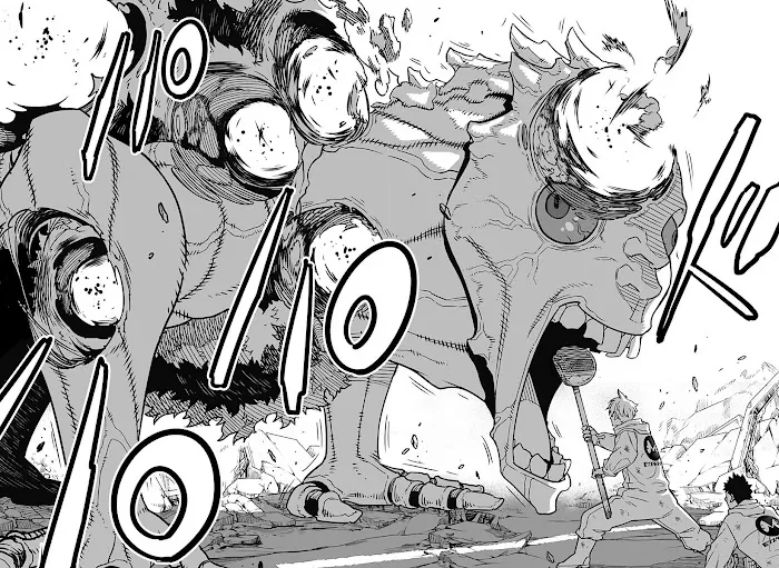 Read Kaiju No. 8 chapter 1 image 38 on Lezhin