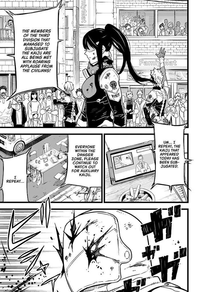Read Kaiju No. 8 chapter 1 image 4 on Lezhin
