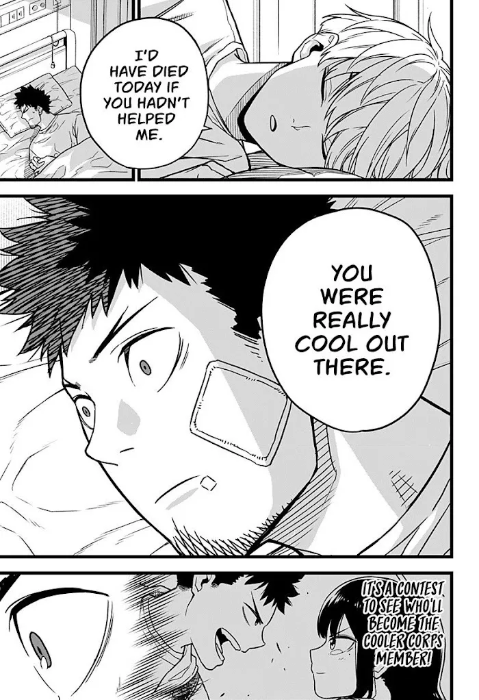 Read Kaiju No. 8 chapter 1 image 44 on Lezhin