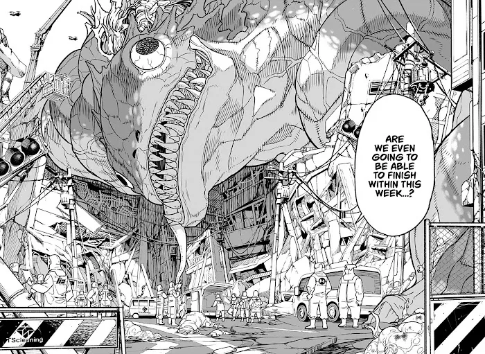 Read Kaiju No. 8 chapter 1 image 7 on Lezhin