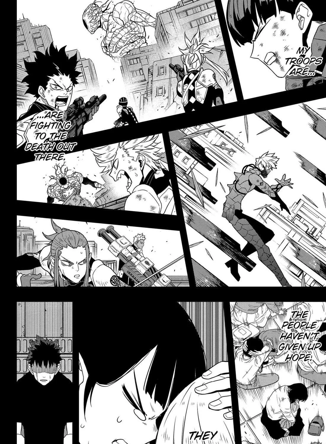 Read Kaiju No. 8 chapter 104 image 27 on Lezhin