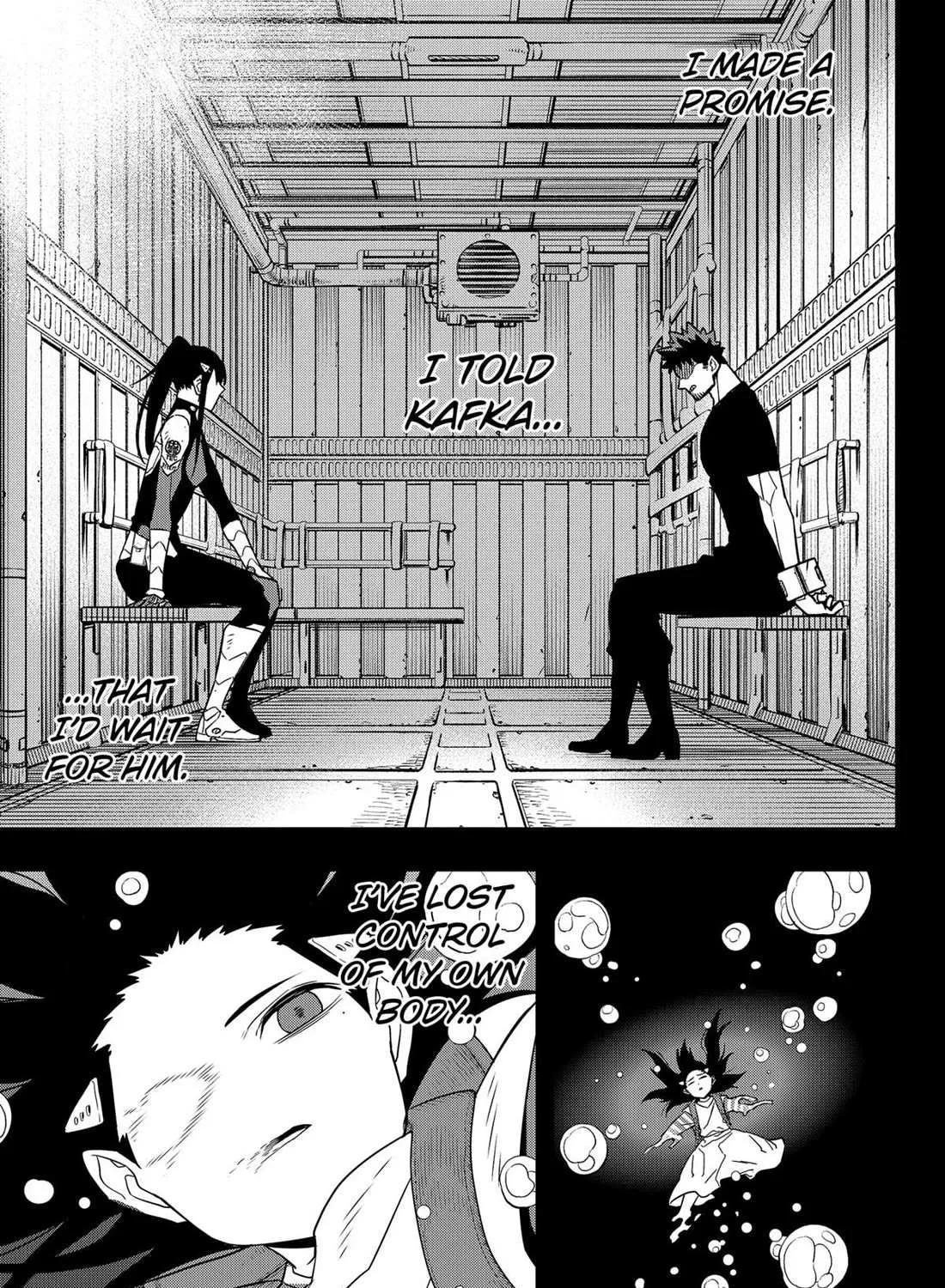 Read Kaiju No. 8 chapter 104 image 29 on Lezhin