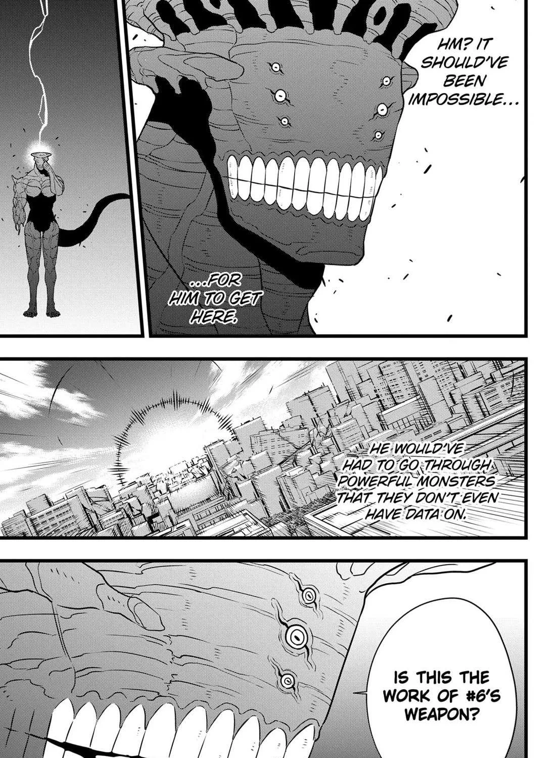 Read Kaiju No. 8 chapter 105 image 21 on Lezhin