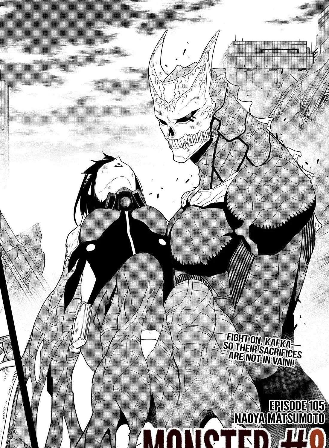 Read Kaiju No. 8 chapter 105 image 3 on Lezhin