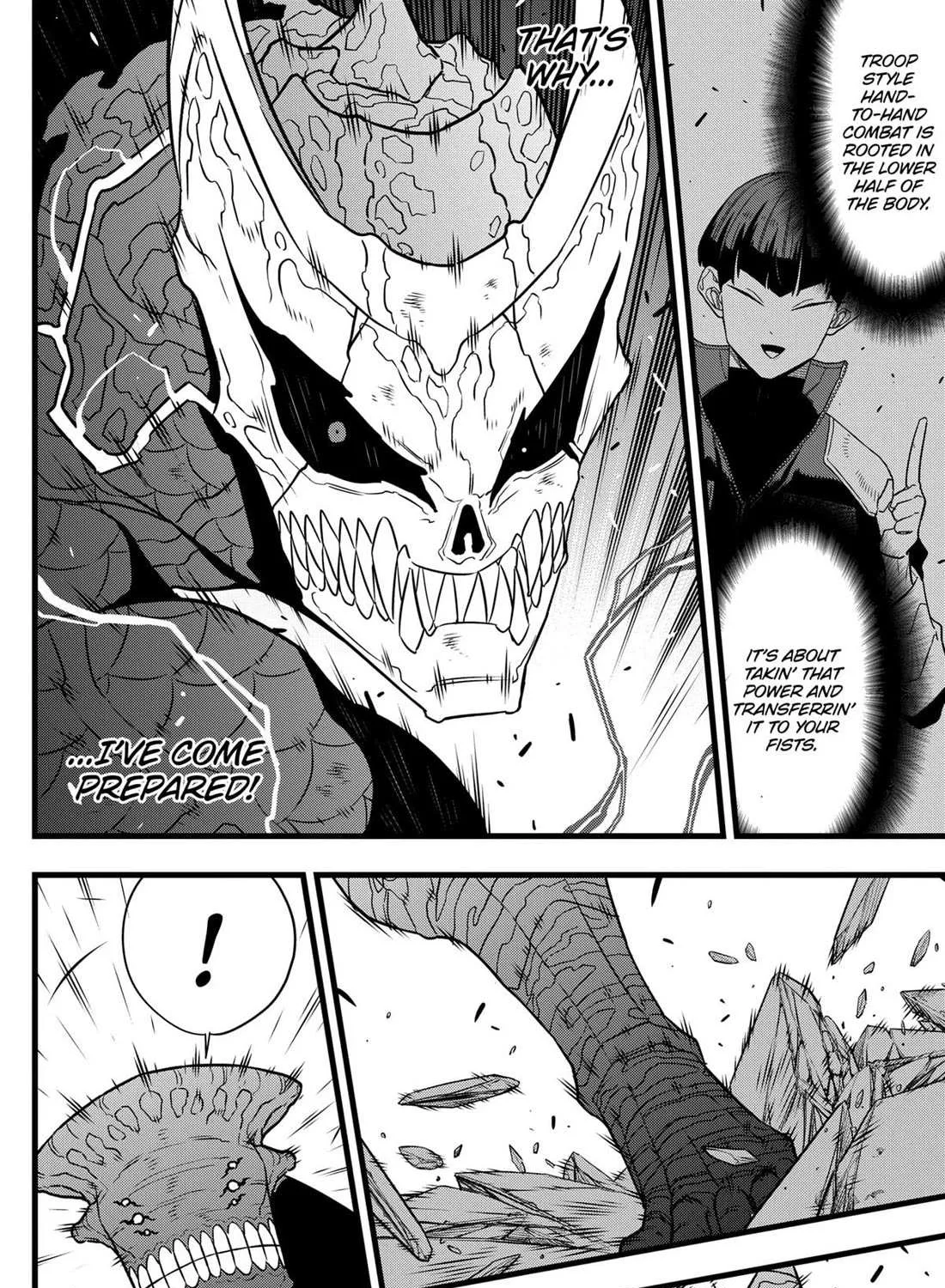 Read Kaiju No. 8 chapter 105 image 43 on Lezhin