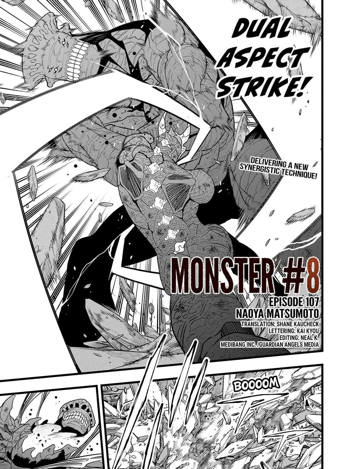 Read Kaiju No. 8 chapter 107 image 1 on Lezhin