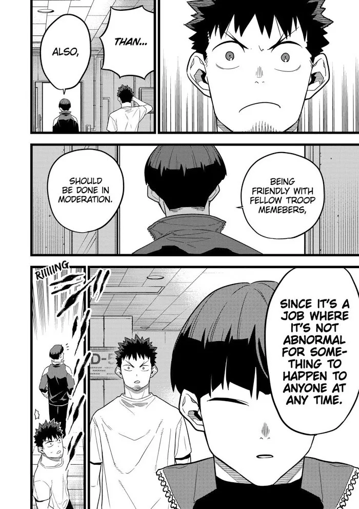 Read Kaiju No. 8 chapter 11 image 17 on Lezhin