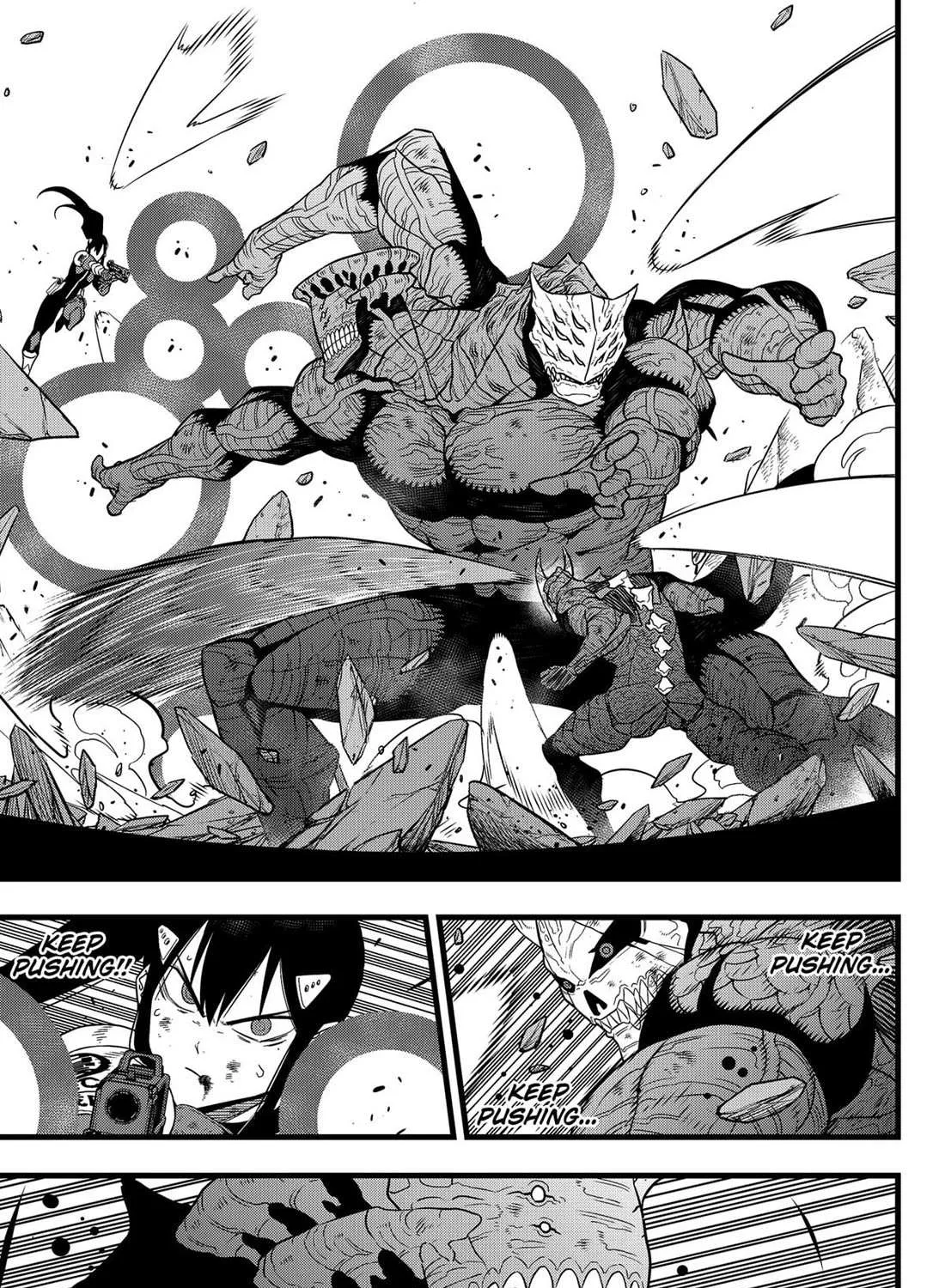 Read Kaiju No. 8 chapter 110 image 28 on Lezhin