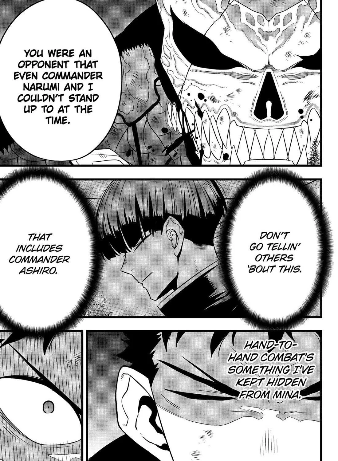 Read Kaiju No. 8 chapter 110 image 36 on Lezhin