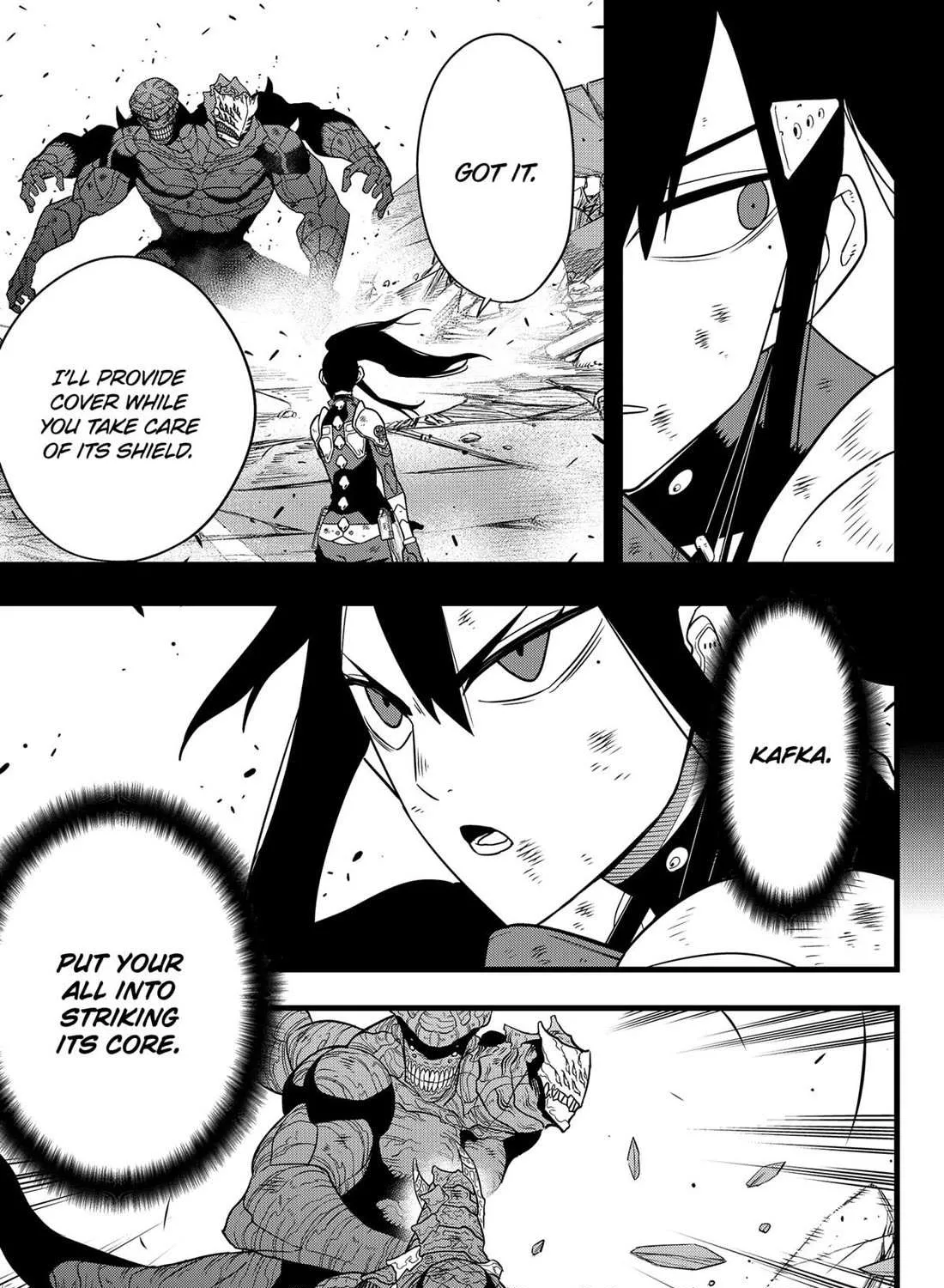 Read Kaiju No. 8 chapter 110 image 8 on Lezhin