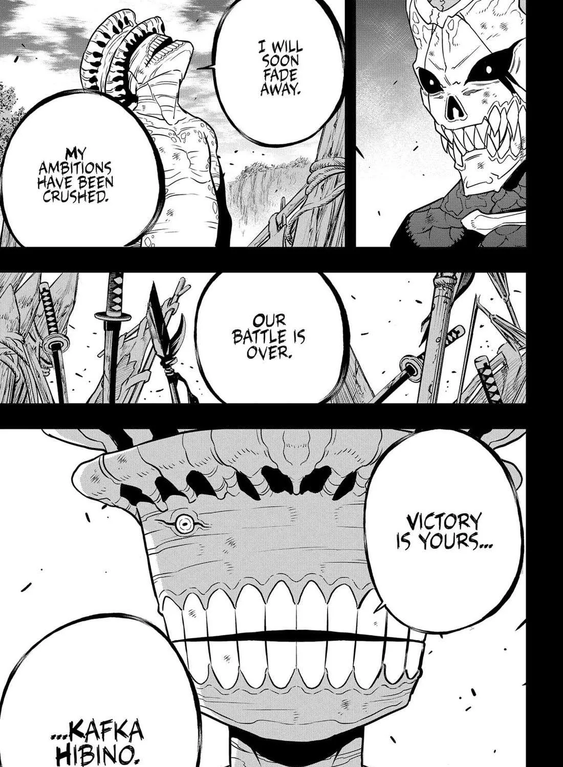 Read Kaiju No. 8 chapter 113 image 21 on Lezhin