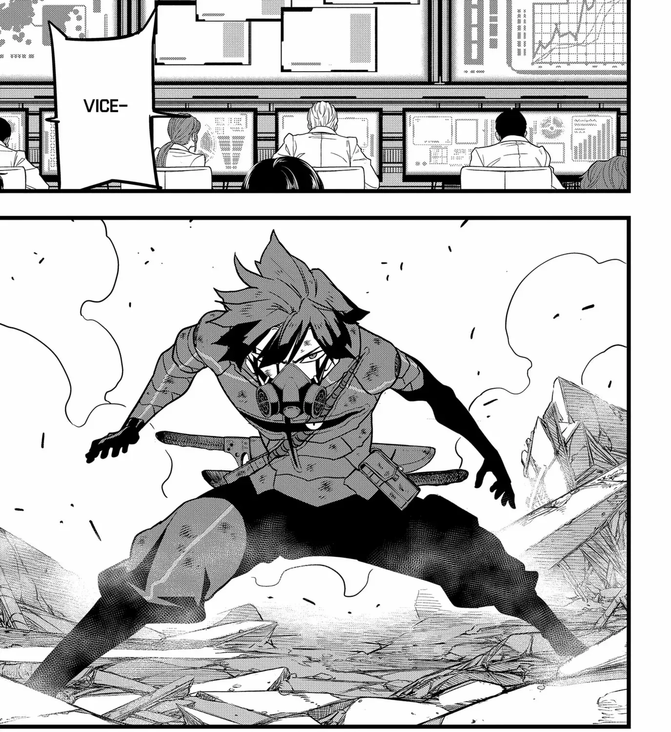 Read Kaiju No. 8 chapter 115 image 21 on Lezhin