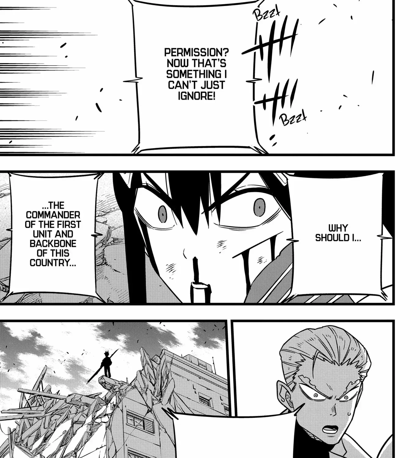 Read Kaiju No. 8 chapter 115 image 41 on Lezhin