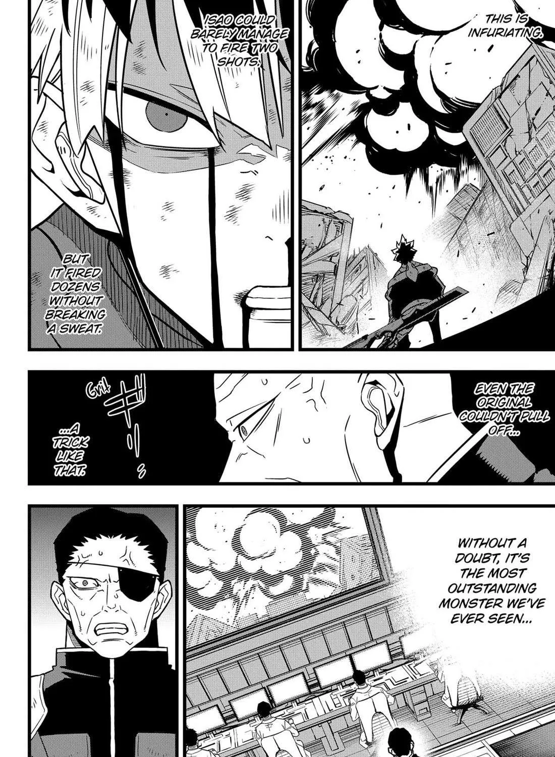 Read Kaiju No. 8 chapter 122 image 32 on Lezhin