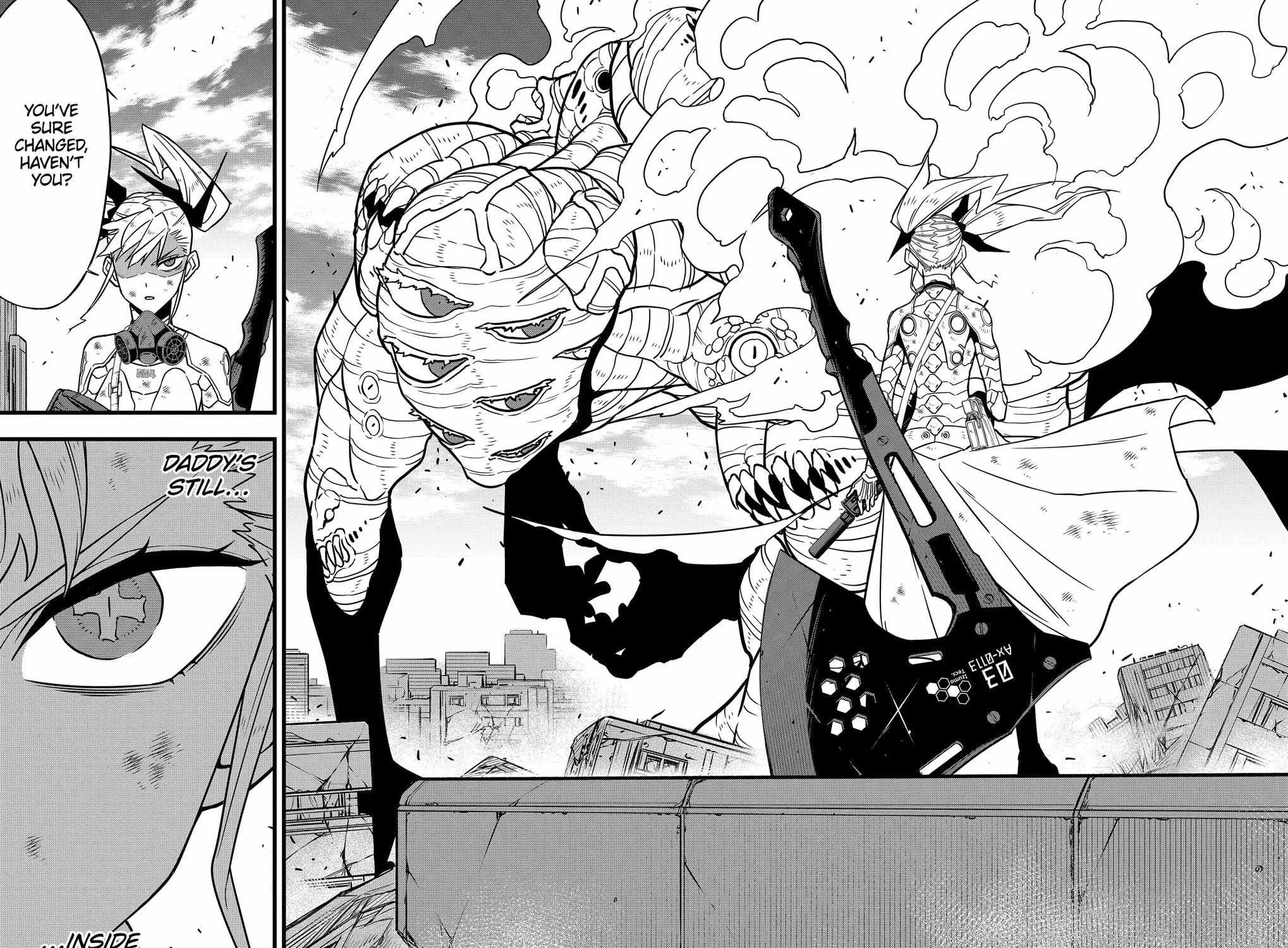 Read Kaiju No. 8 chapter 124 image 14 on Lezhin