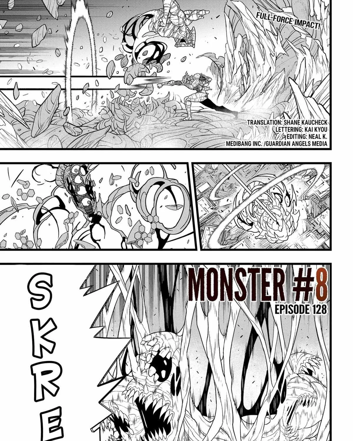 Read Kaiju No. 8 chapter 128 image 1 on Lezhin