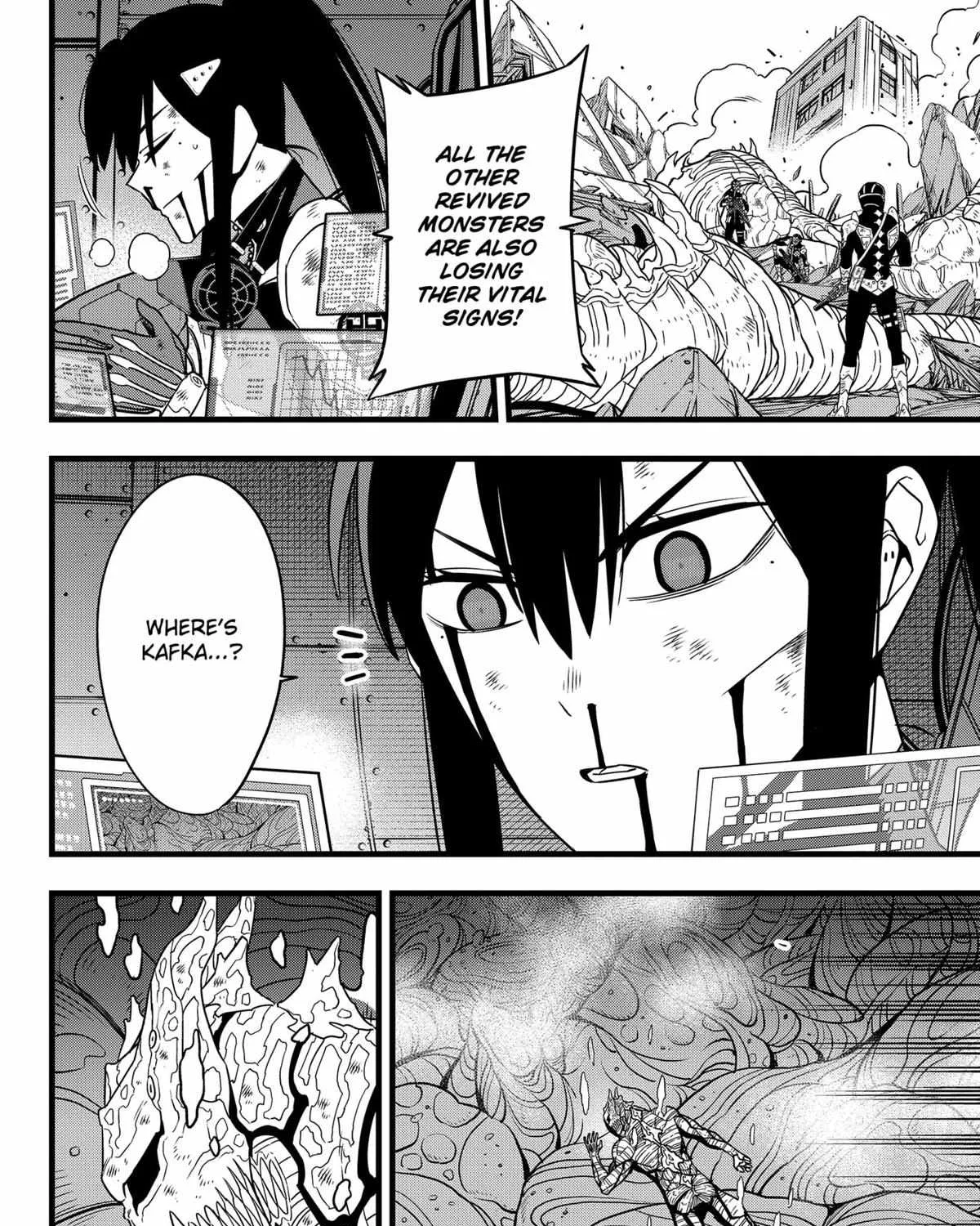 Read Kaiju No. 8 chapter 128 image 11 on Lezhin