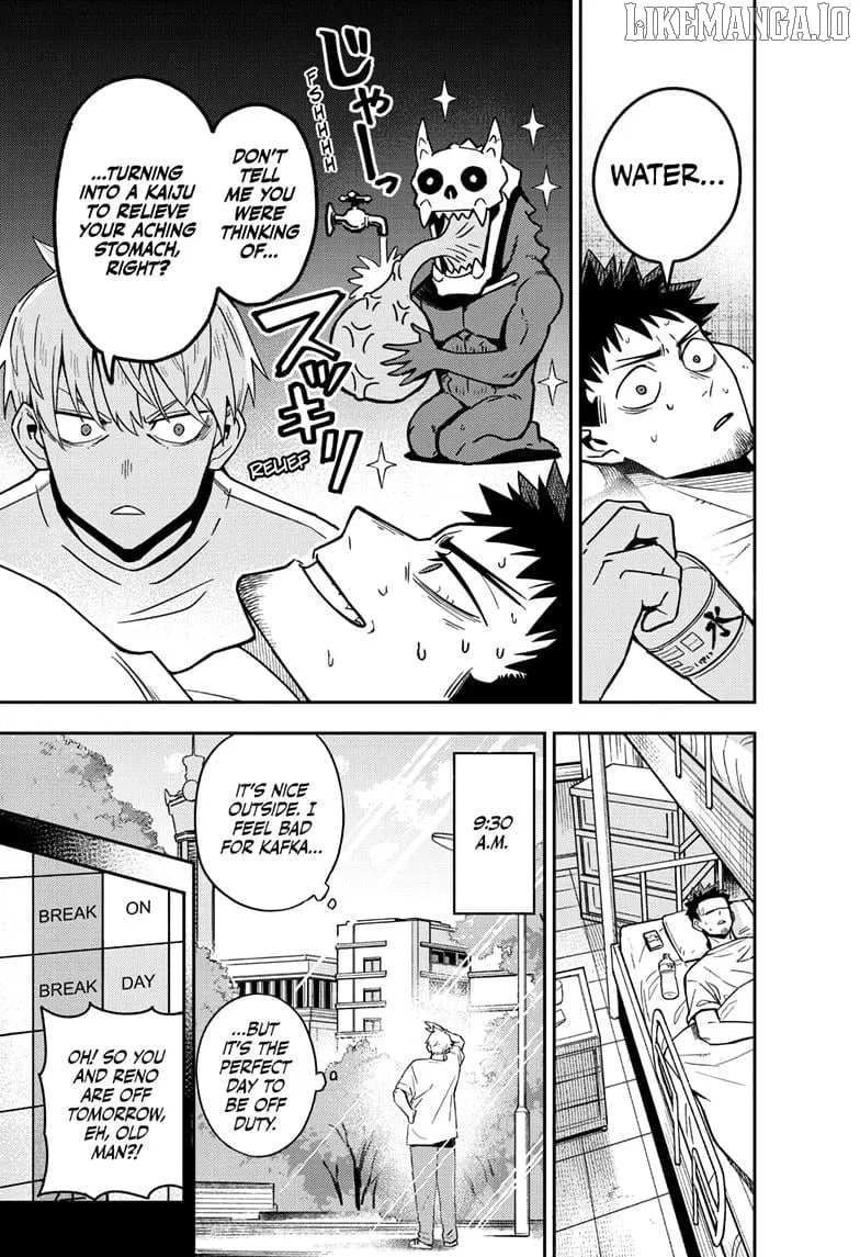 Read Kaiju No. 8 chapter 129.5 image 3 on Lezhin