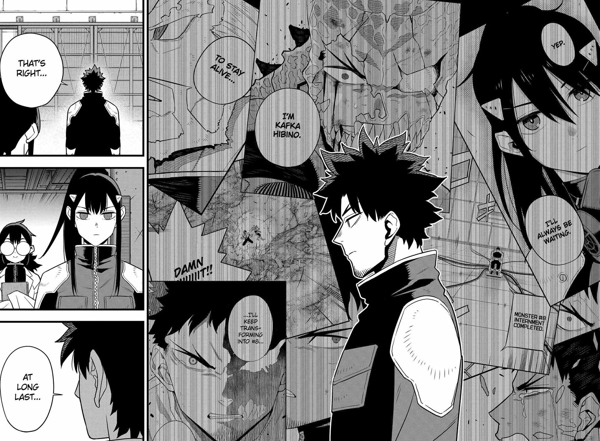 Read Kaiju No. 8 chapter 129 image 29 on Lezhin