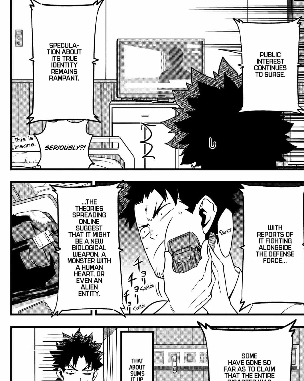 Read Kaiju No. 8 chapter 129 image 9 on Lezhin