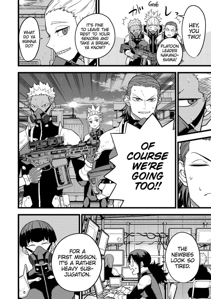 Read Kaiju No. 8 chapter 14 image 13 on Lezhin