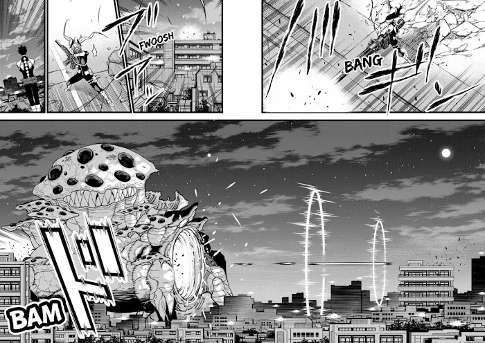 Read Kaiju No. 8 chapter 14 image 4 on Lezhin