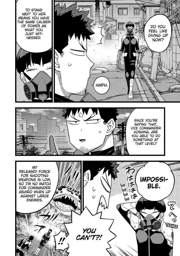 Read Kaiju No. 8 chapter 14 image 7 on Lezhin